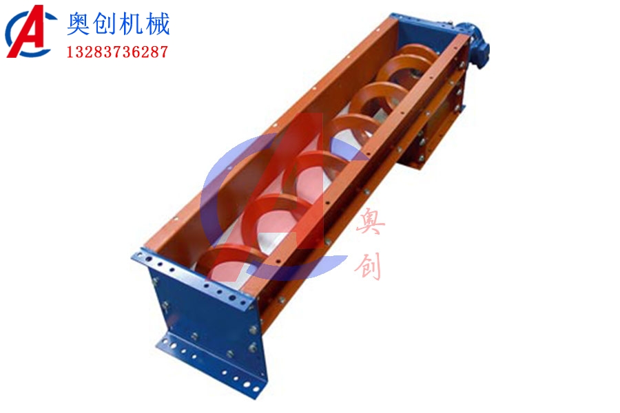 無軸螺旋輸送機(jī)結(jié)構(gòu) 無軸螺旋輸送機(jī)結(jié)構(gòu)
