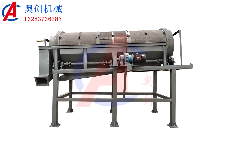 無軸滾筒篩的工藝參數