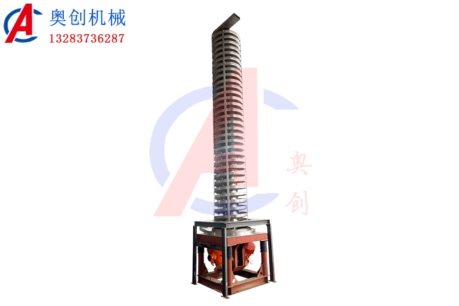 垂直螺旋提升機的工作原理 垂直螺旋提升機的工作原理