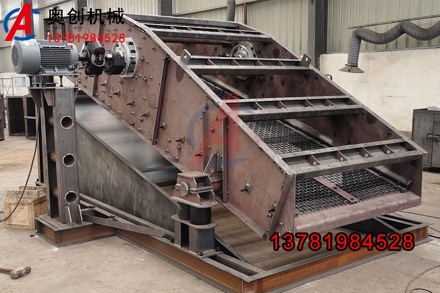 YK系列礦用單層圓振動(dòng)篩沙機(jī)